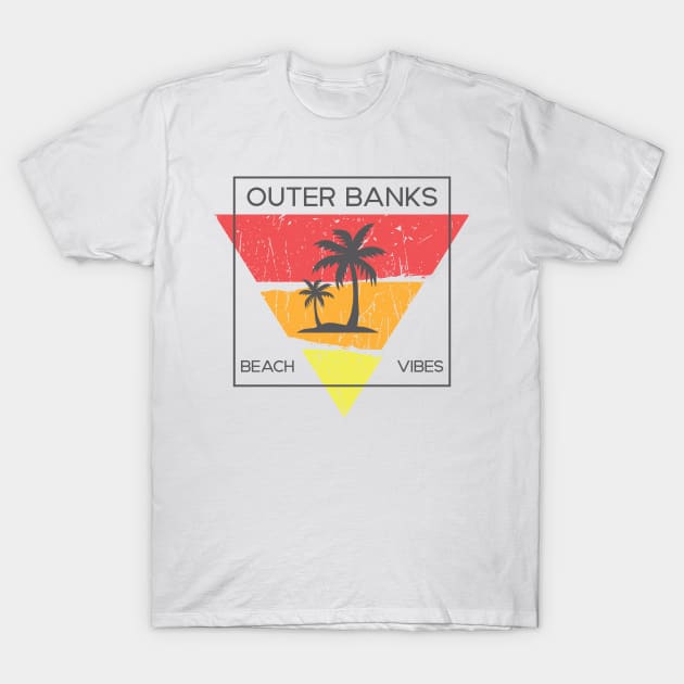 Outer Banks beach vibes T-Shirt by SerenityByAlex